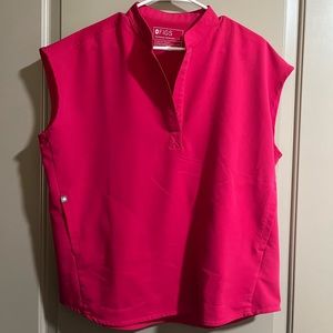 Figs Rafaela ultra rose scrub top